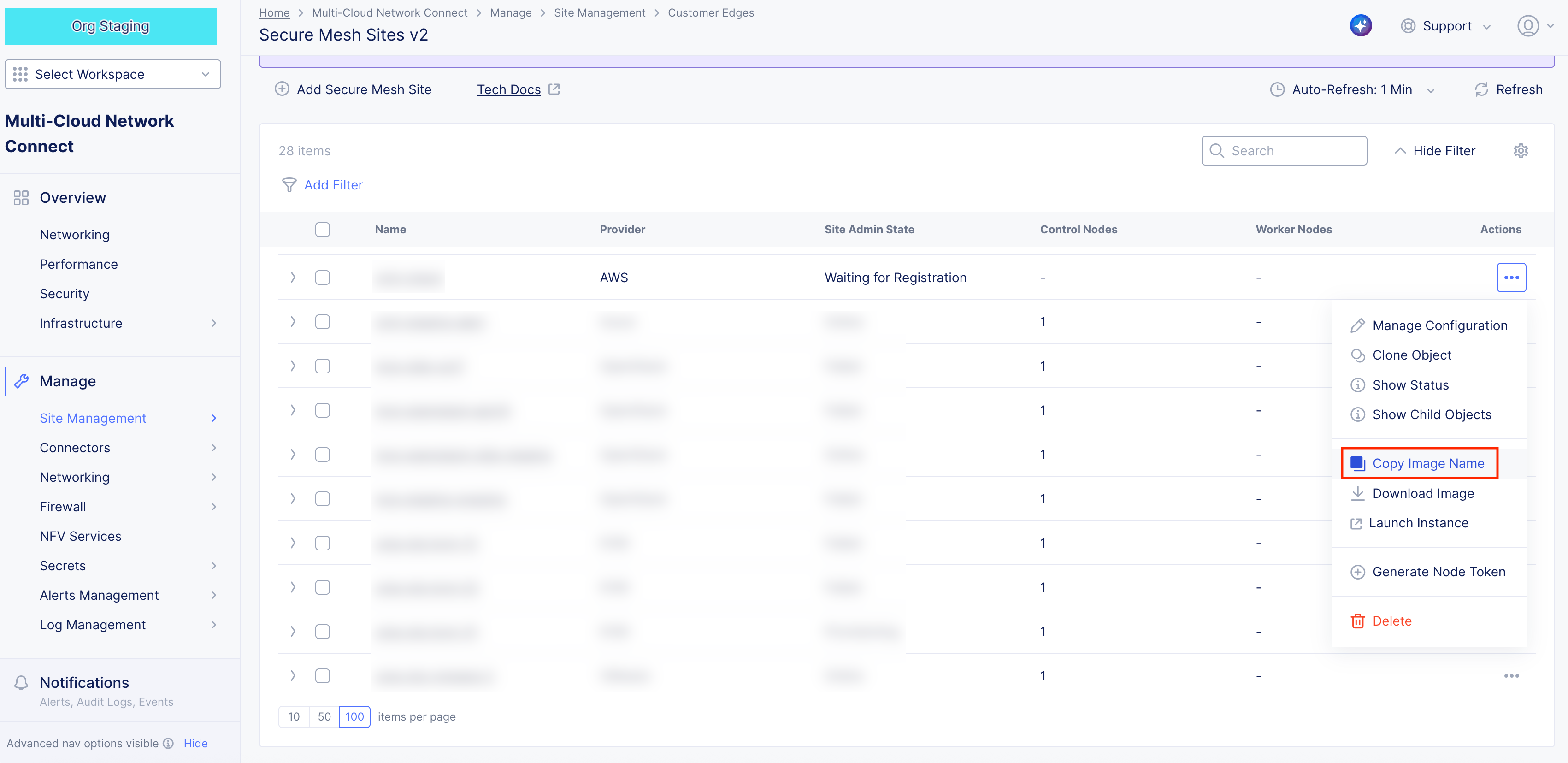 Figure: Copy Image Name