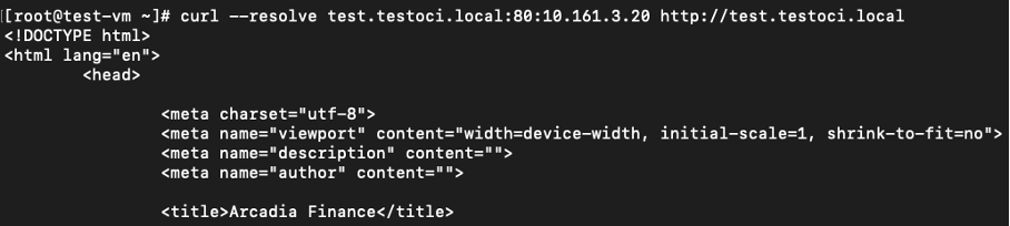 Figure: New Load Balancer